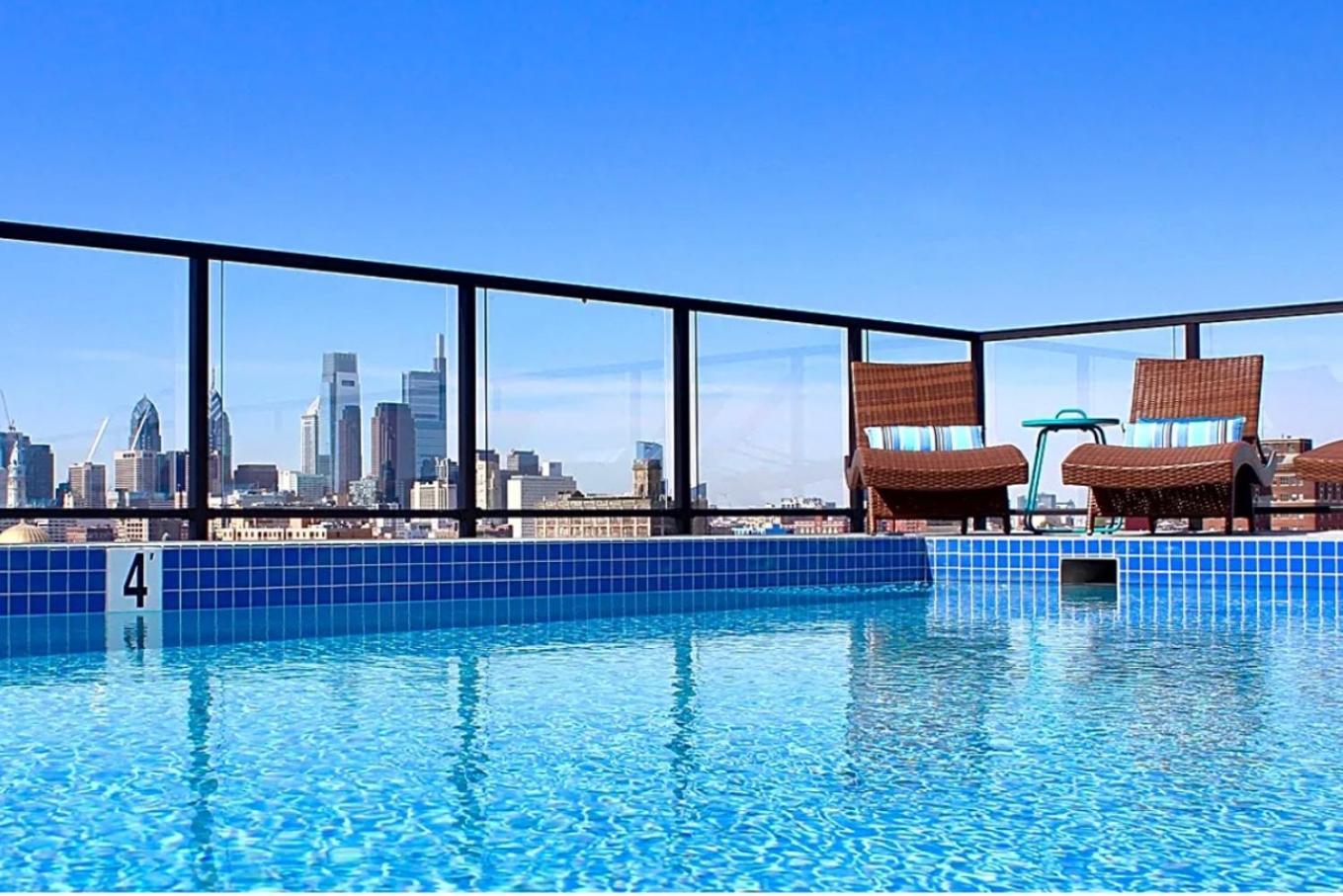 Apartamento High-end 1br W Rooftop Amenities Filadelfia